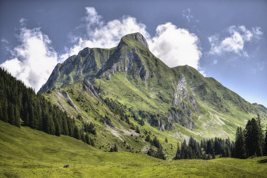 mountains, nature, tourism